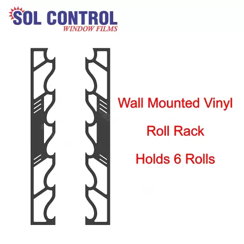 Wall Mounted Rack - 6 Rolls