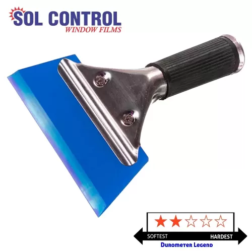 Generic Blue Squeegee with Handle