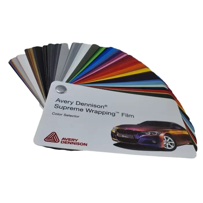 Vinyl Color Swatch Book - Avery Dennison & 3M Collection